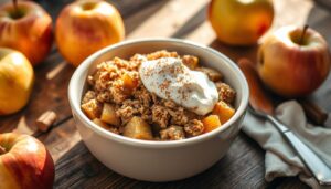 breakfast apple crisp