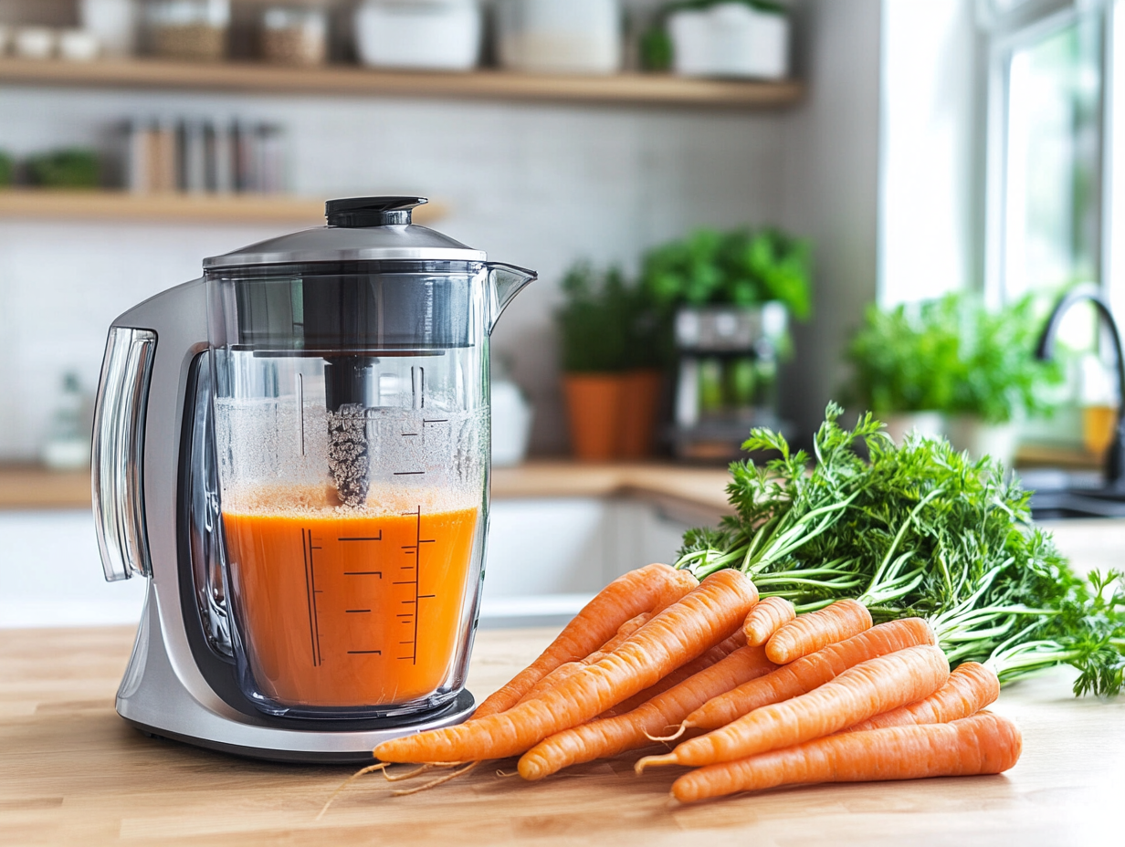 carrot juice blender