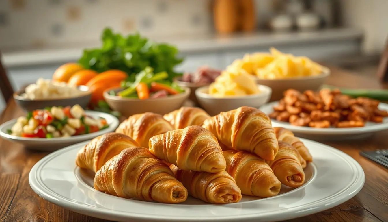 filling ideas for crescent rolls for dinner