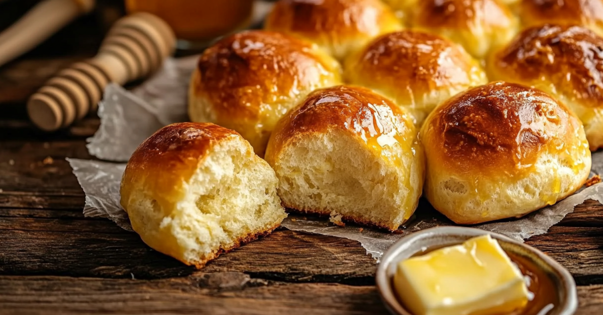 no yeast dinner rolls