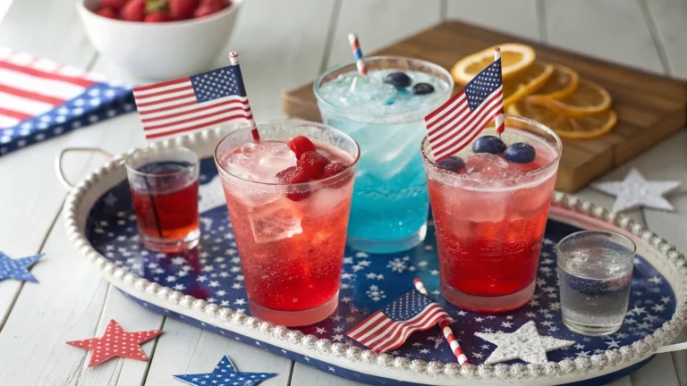 4th of july mixed drinks