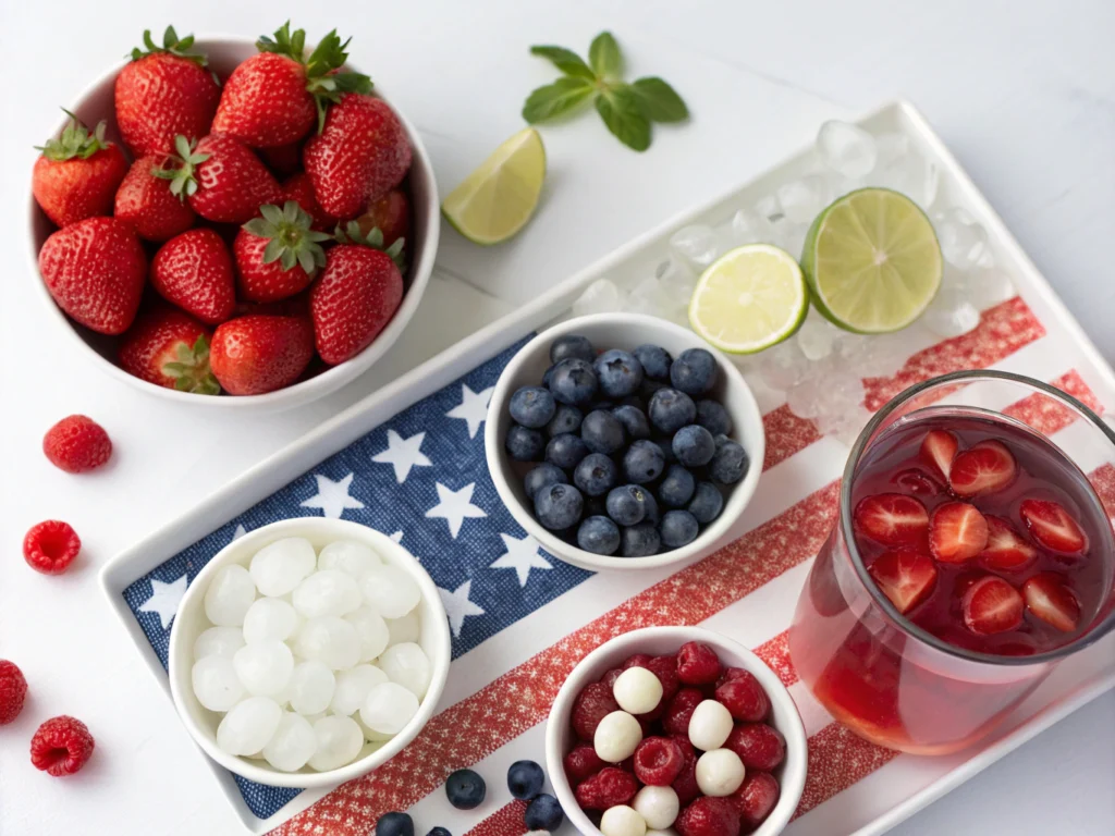 4th of july mixed drinksingr
