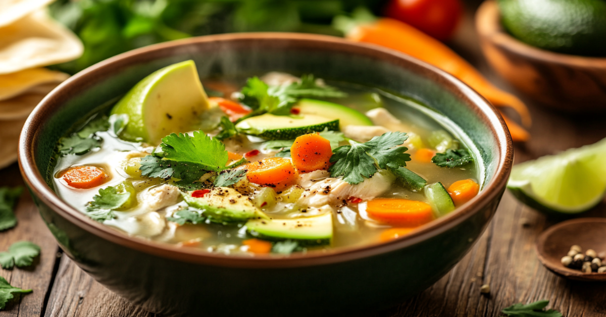 caldo de pollo soup recipe