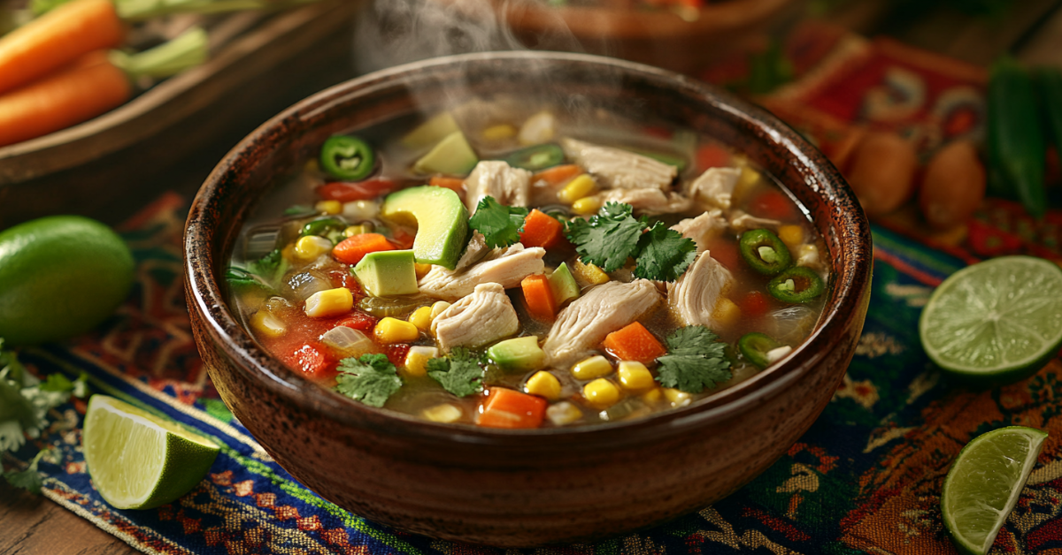 chicken soup mexican