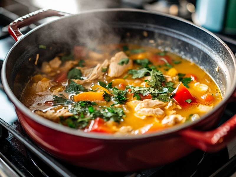 Authentic Mexican Chicken Soup Recipe (Caldo de Pollo)