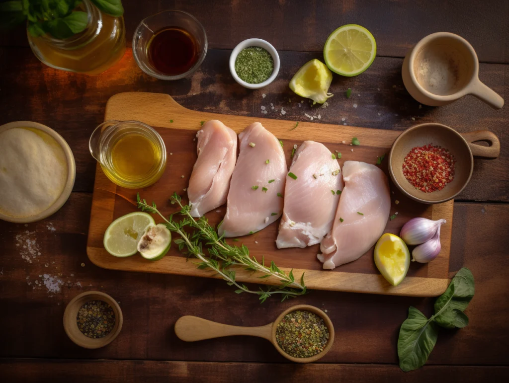 Ingredients List For The Homemade Deli Meat