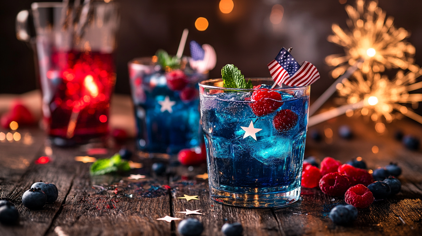 4th of july cocktails