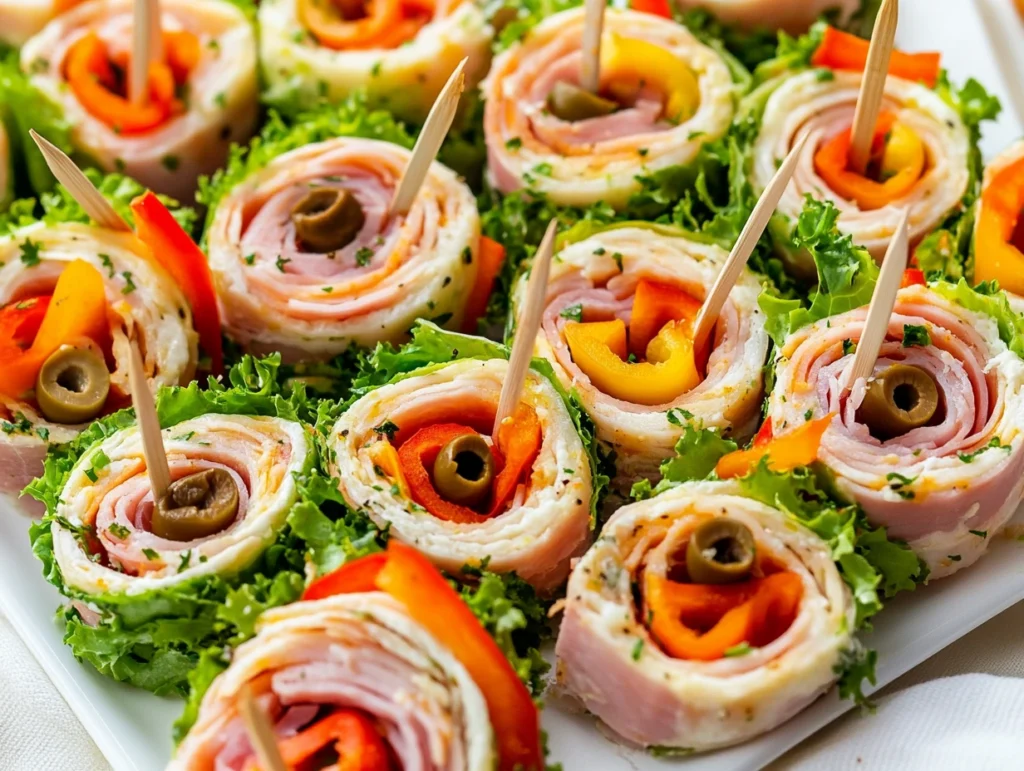 Recipe 2: Deli Meat Pinwheels