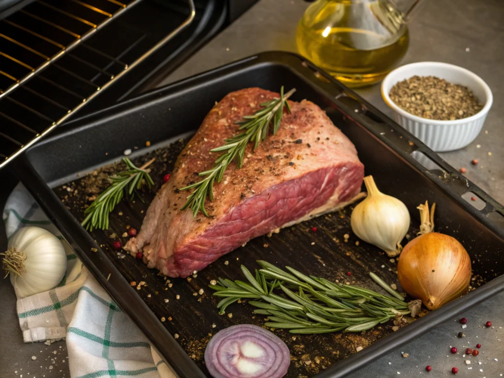 cooking tri tip in oveningr