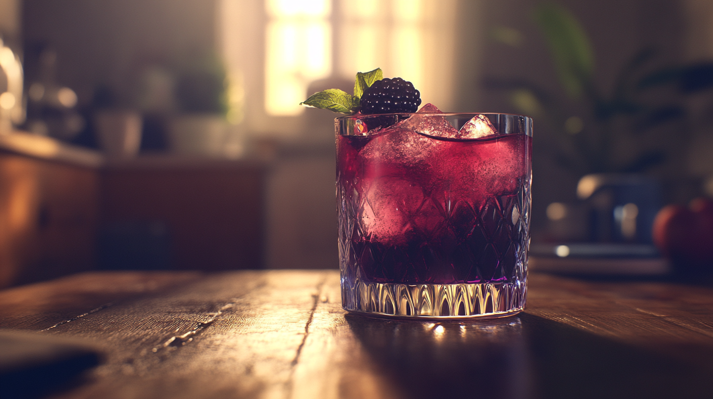 black long drink