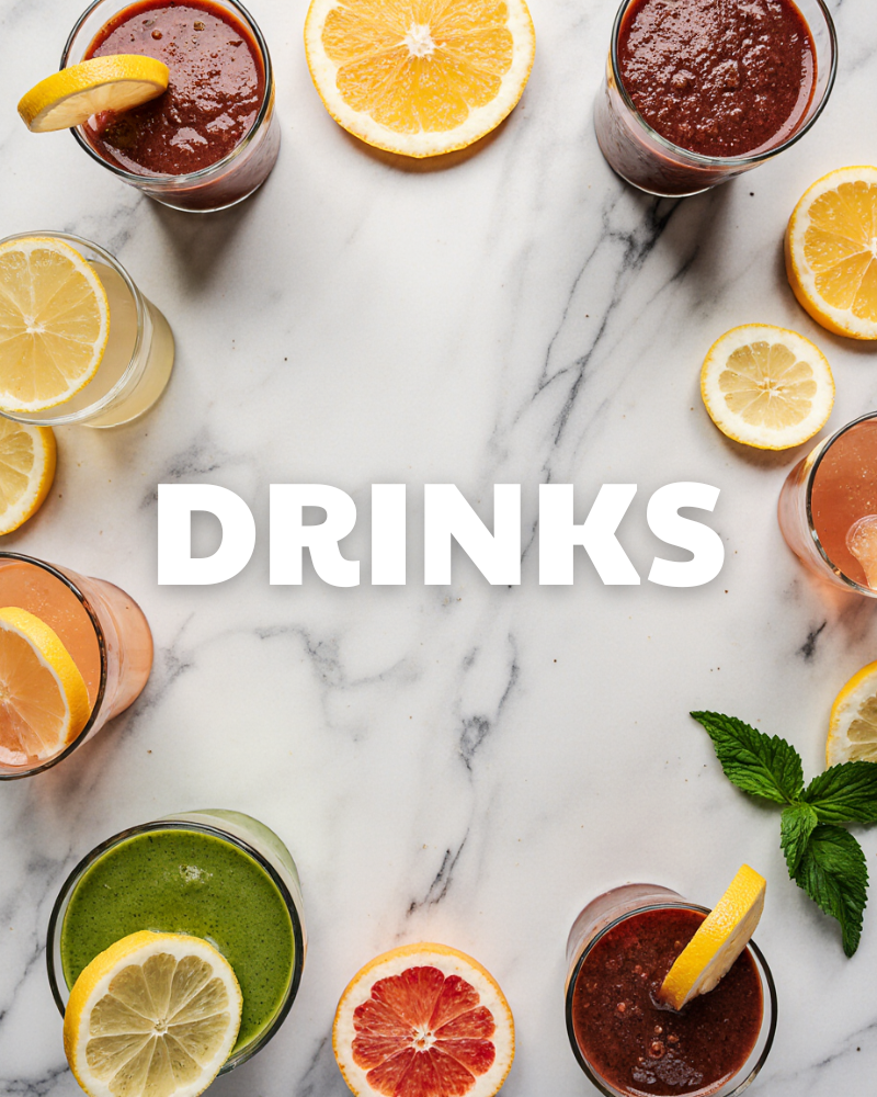 DRINKS RECIPES