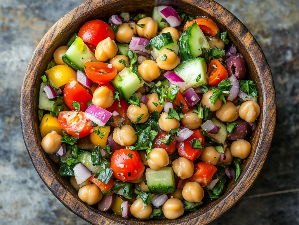 Mediterranean Chickpea Salad
