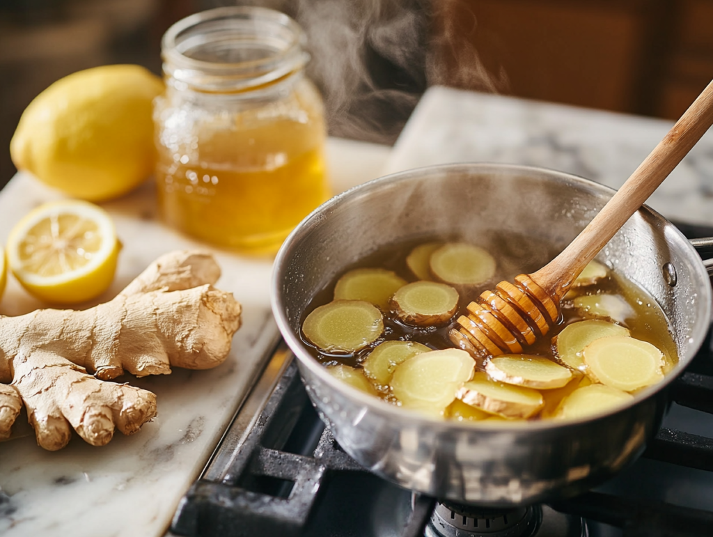 Step 1: Prepare the Ginger Syrup