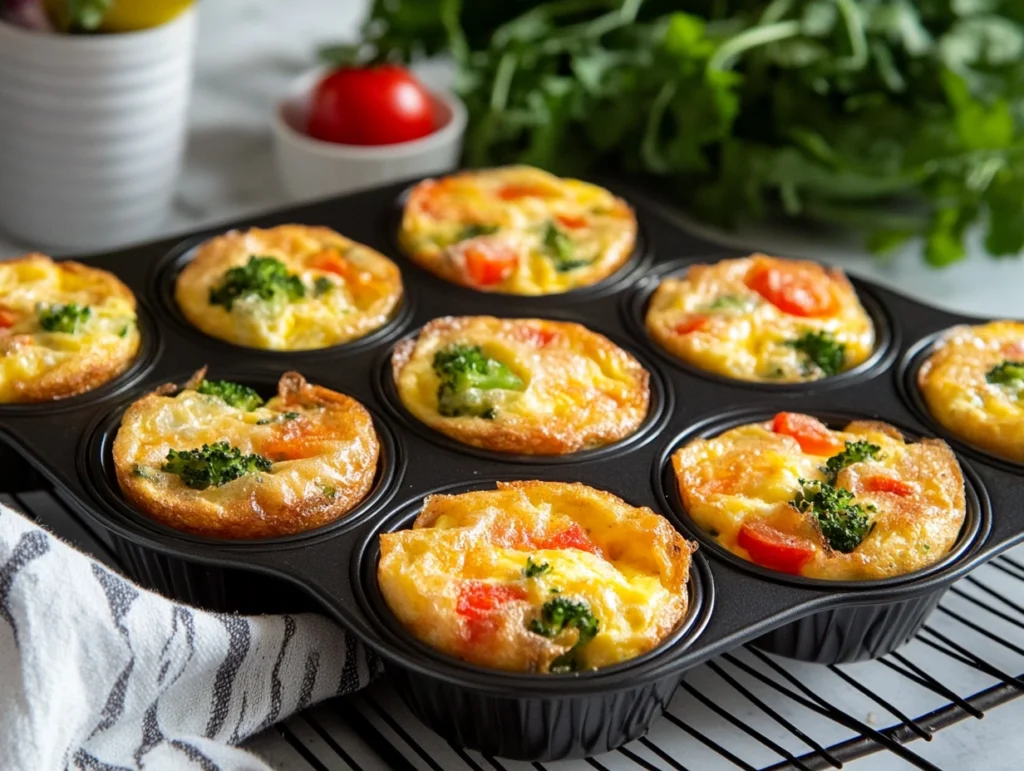 Recipe 3: Breakfast-for-Lunch Muffin Tin Frittatas