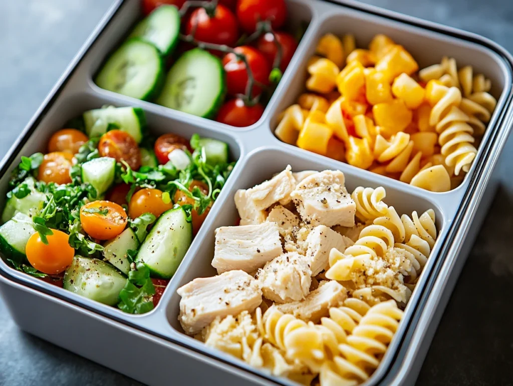 Recipe 2: Pasta Salad Power Boxes