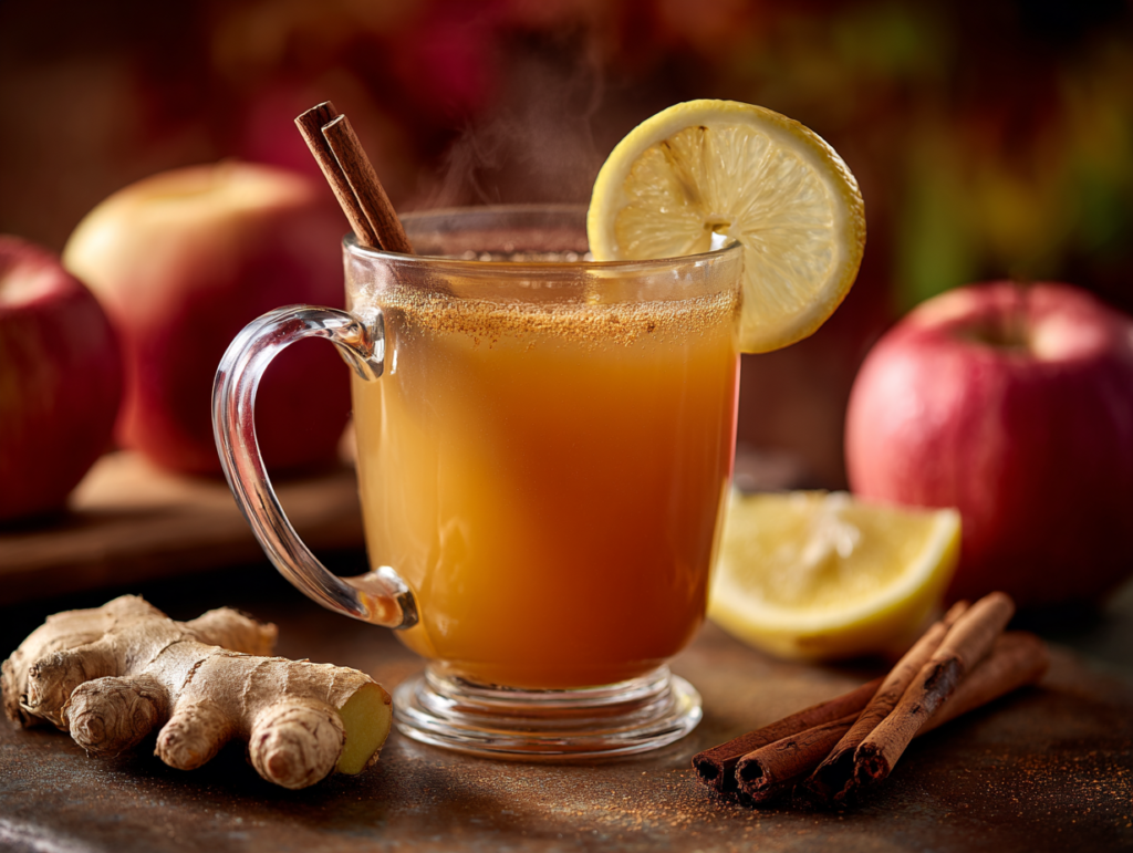 Recipe 4: Spiced Ginger Apple Cooler