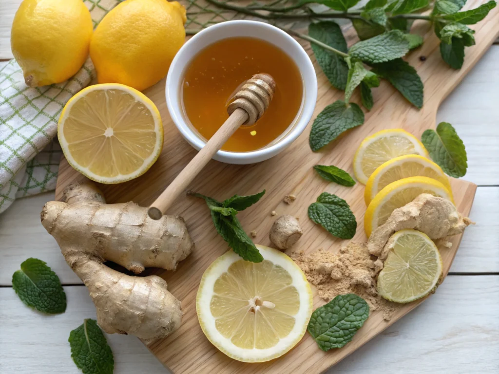 ginger syrup mocktailsingr