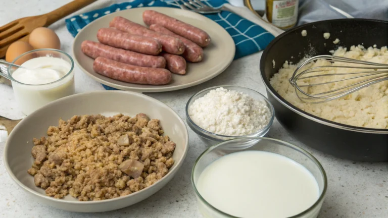 how to make sausage gravy