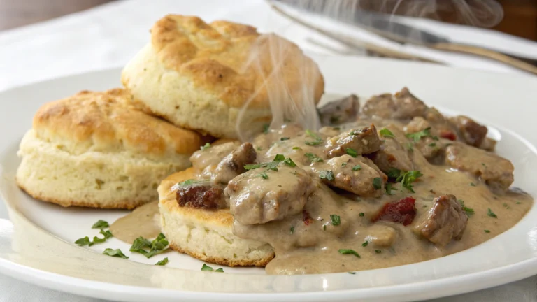 sausage biscuits and gravy recipe