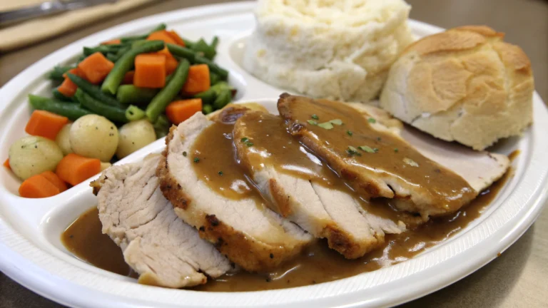 school lunch turkey and gravy recipe