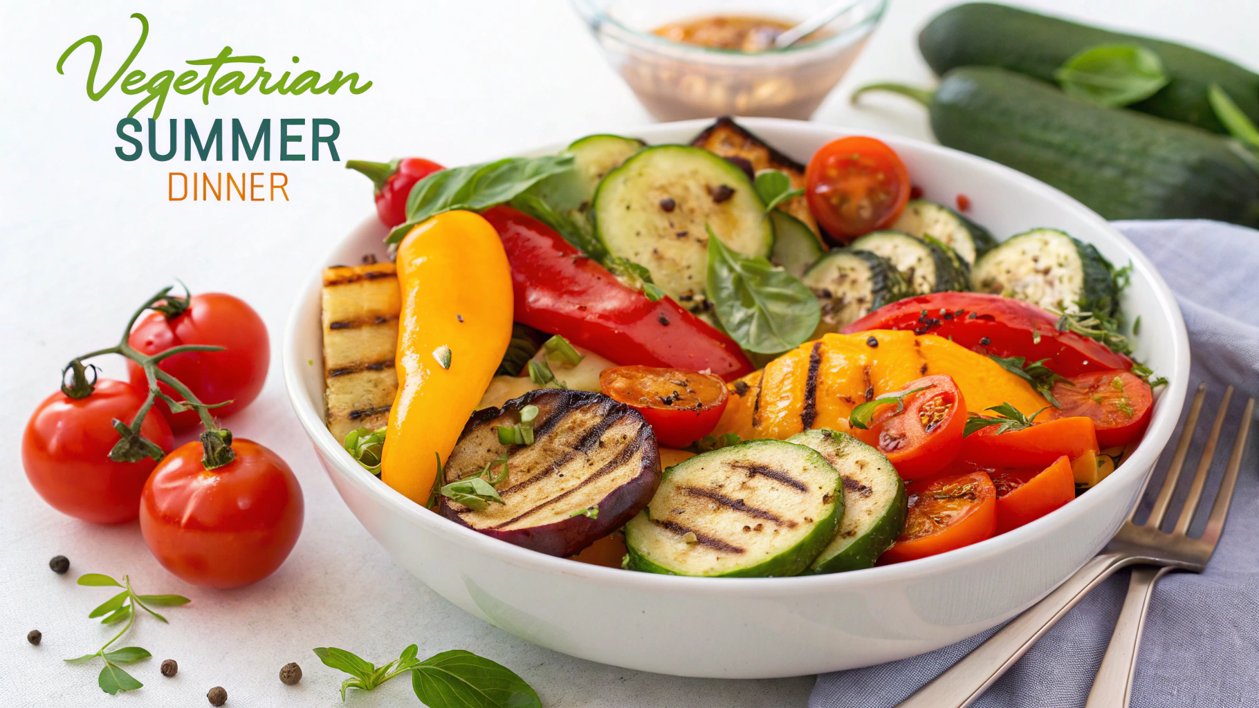 vegetarian summer dinner